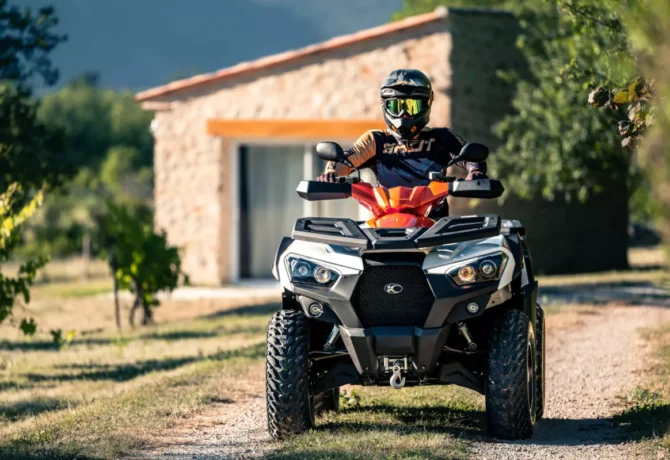 Quad KYMCO MXU 700i EPS 12″ T3B Homologué 2 places – Image 3