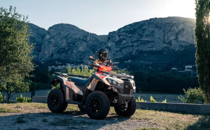 Quad KYMCO MXU 700i EPS 12″ T3B Homologué 2 places – Image 5