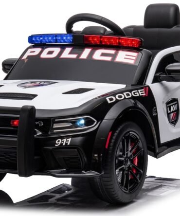 Dodge charger police électrique pour enfant – 12V
